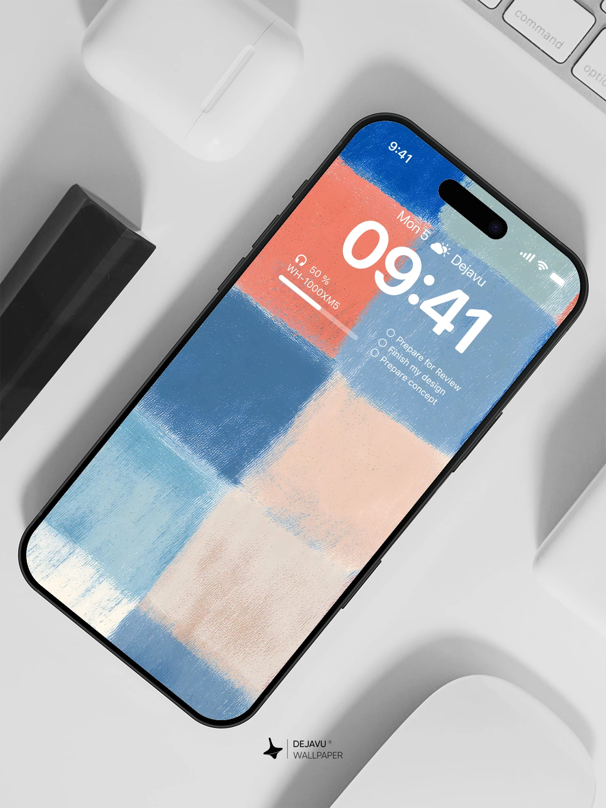 Abstract Pastel Wallpaper 4K for iPhone Lock Screen