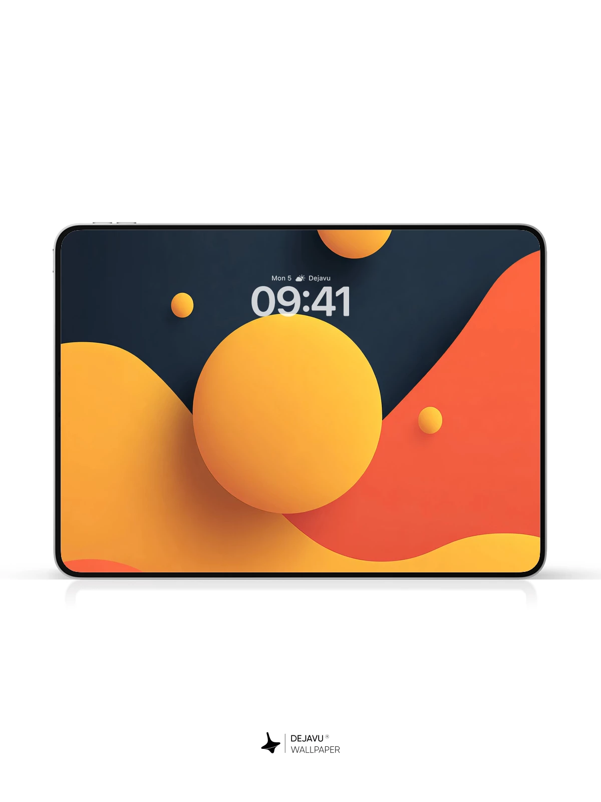 Orange Abstract Wallpaper 4K for Mobile Background