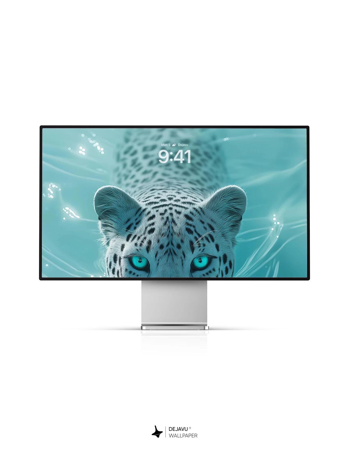 White Leopard Wallpaper 4K for iPhone Lock Screen