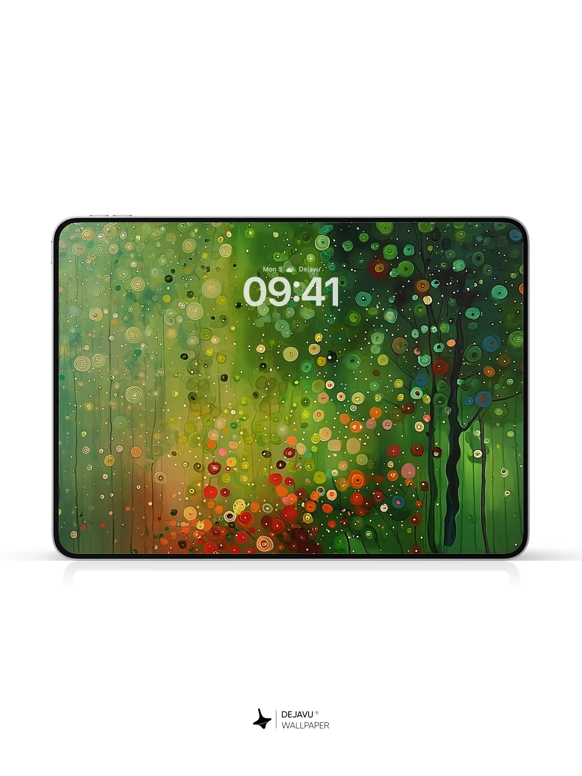 Abstract Colorful Tree Wallpaper 4K for iPhone Lock Screen