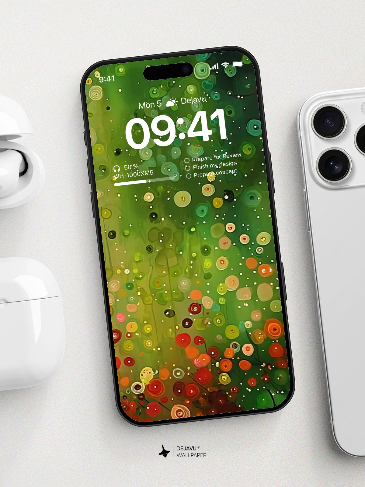 Abstract Colorful Tree Wallpaper 4K for iPhone Lock Screen