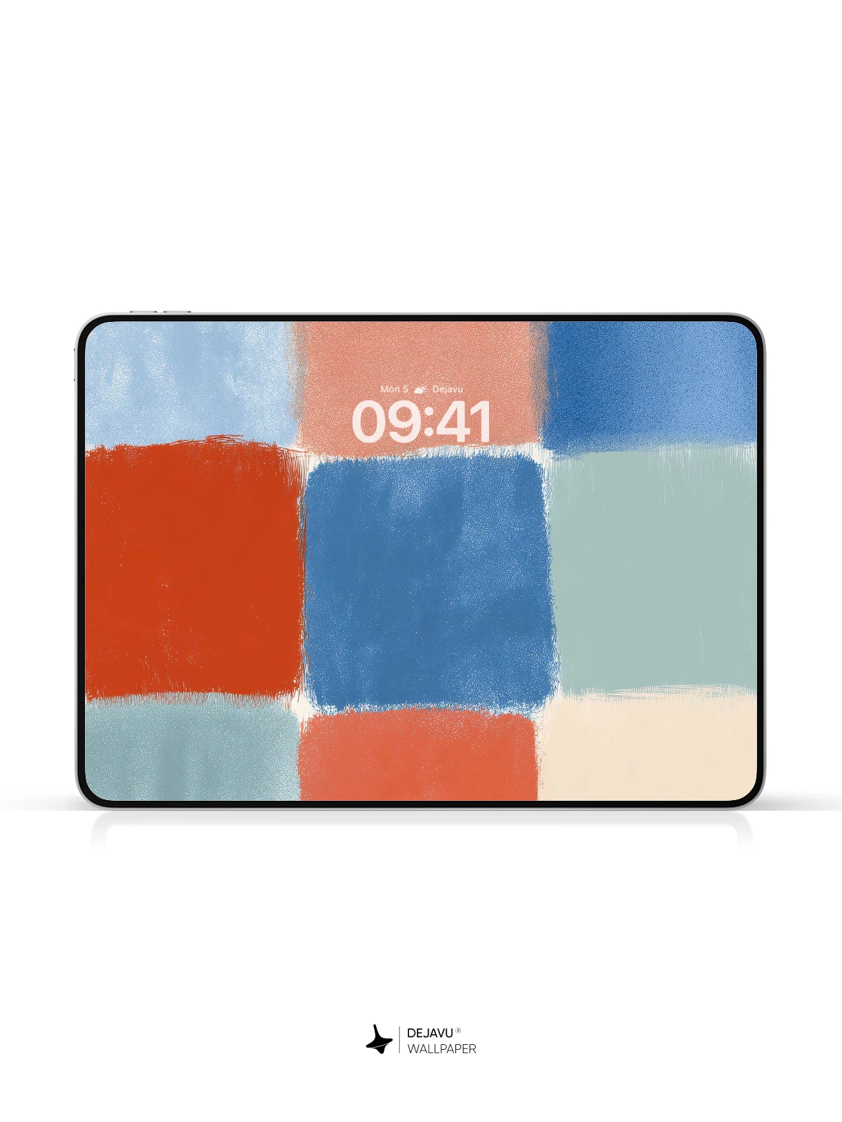 Abstract Color Block Wallpaper 4K for iPhone Lock Screen