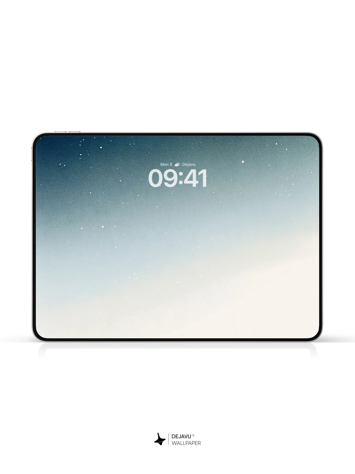 Starry Night Sky Gradient Wallpaper 4K for iPhone Lock Screen