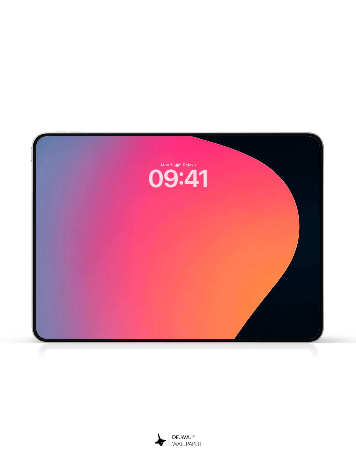 Gradient Pink and Orange Wallpaper 4K for iPhone Lock Screen
