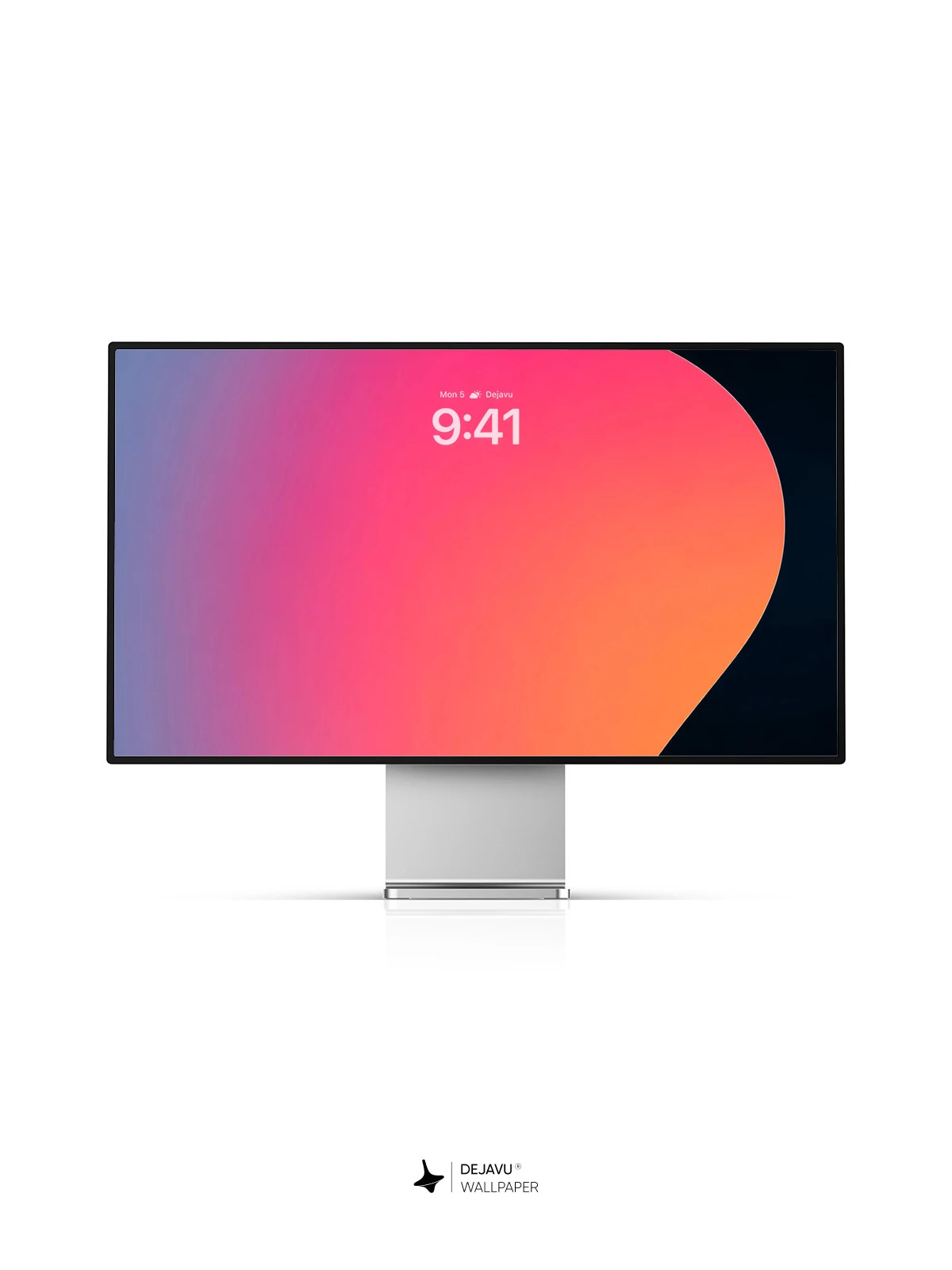 Gradient Pink and Orange Wallpaper 4K for iPhone Lock Screen