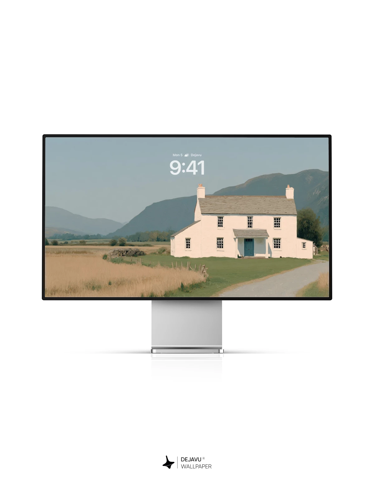 Countryside White House Wallpaper 4K for iPhone Lock Screen
