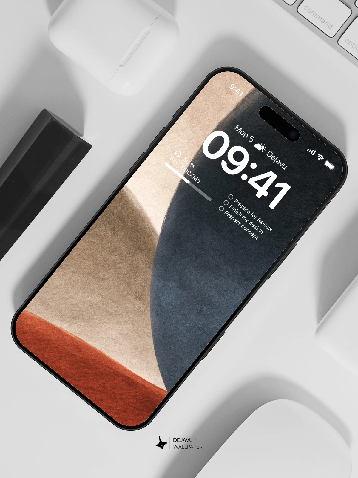 Abstract Geometric Shapes Wallpaper 4K for iPhone Lock Screen