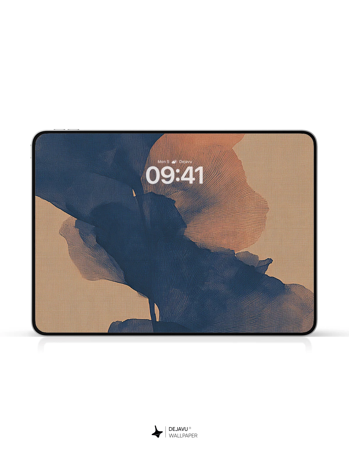 Abstract Ginkgo Leaf Wallpaper 4K for AMOLED Display