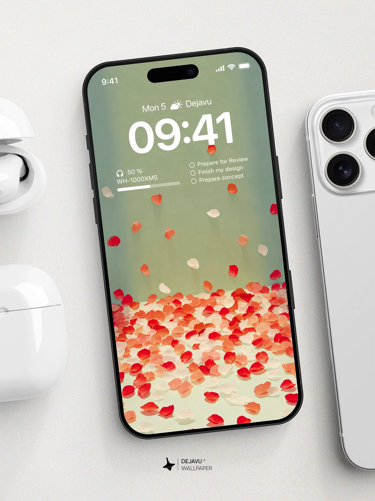 Rose Petals Wallpaper 4K for iPhone Lock Screen