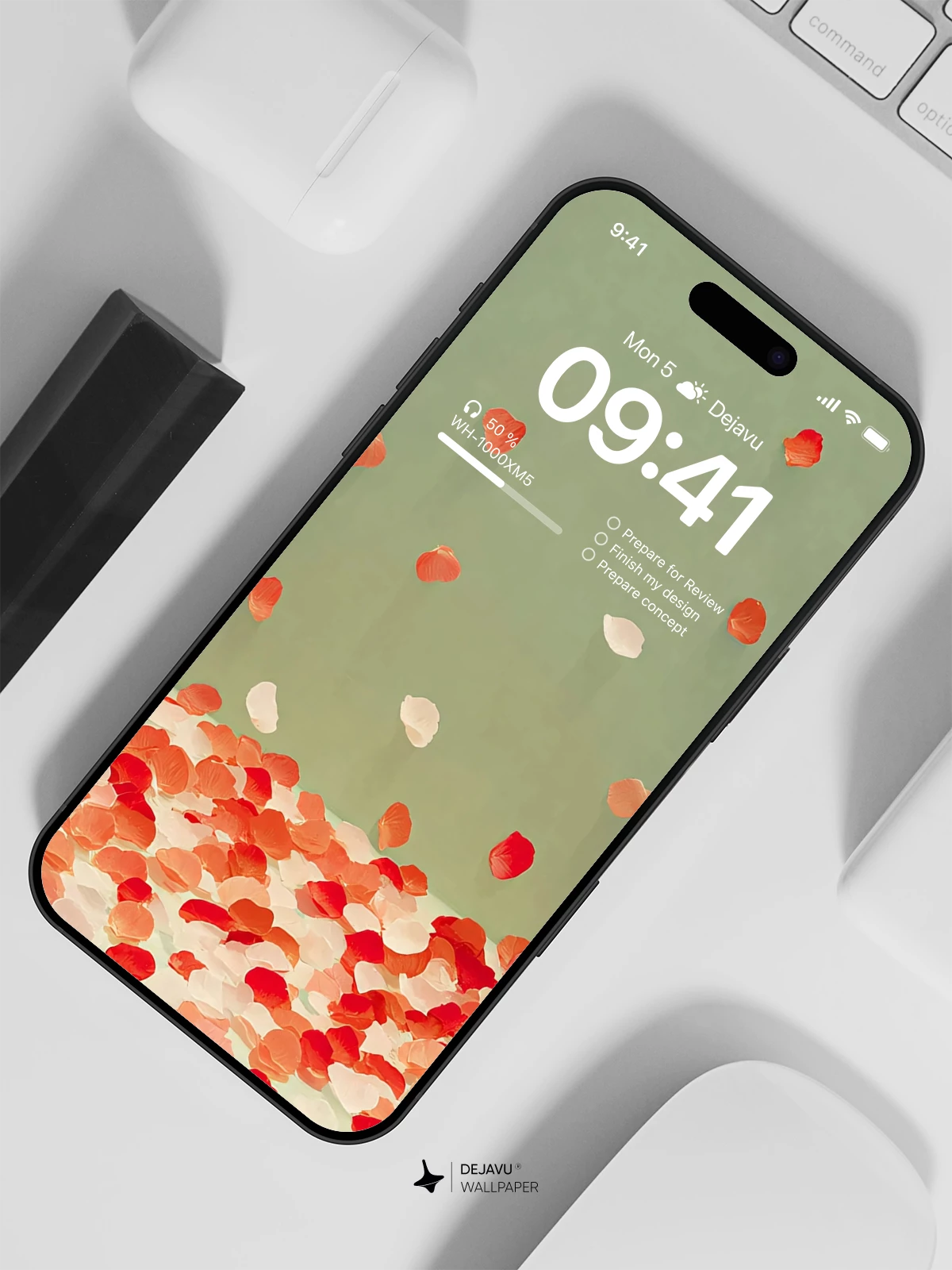 Rose Petals Wallpaper 4K for iPhone Lock Screen