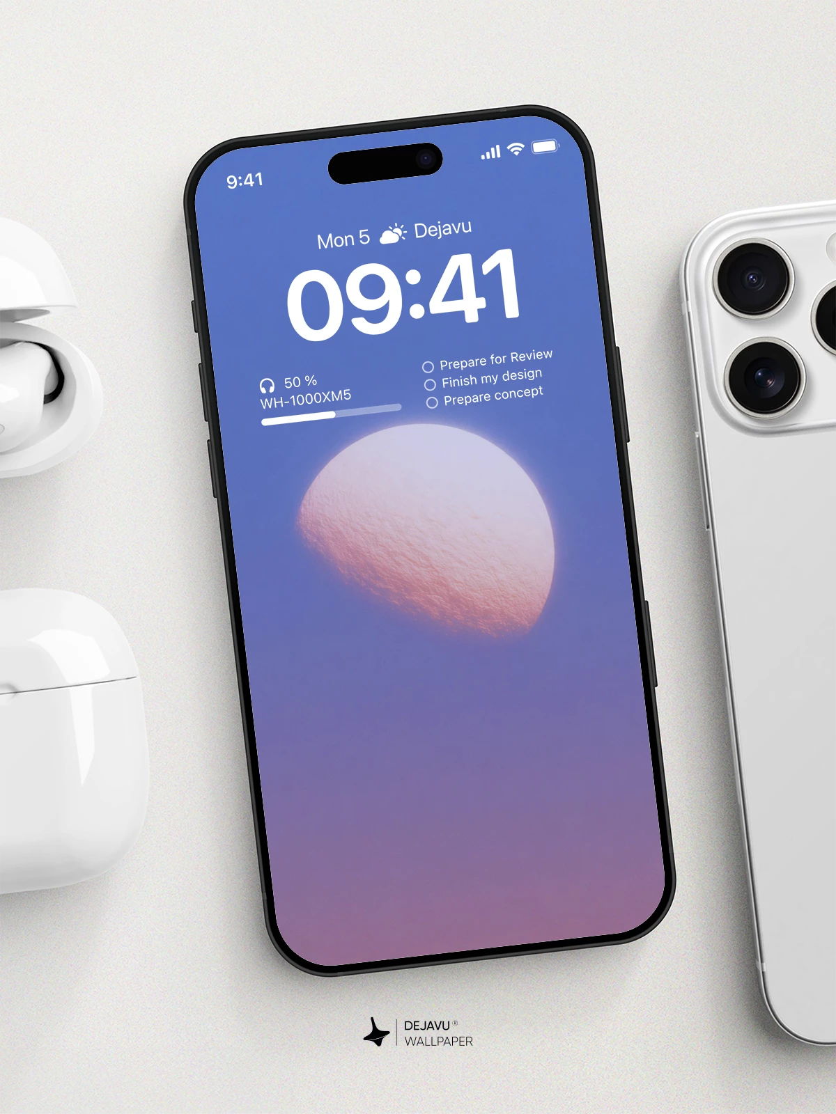 Moon Wallpaper 4K for iPhone Lock Screen