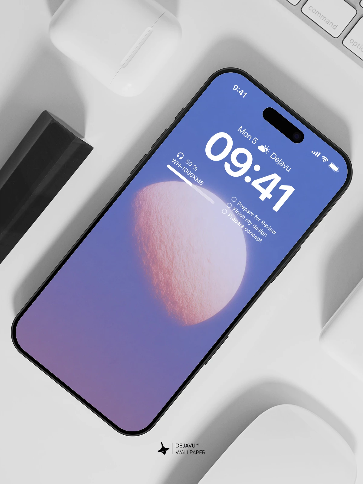Moon Wallpaper 4K for iPhone Lock Screen
