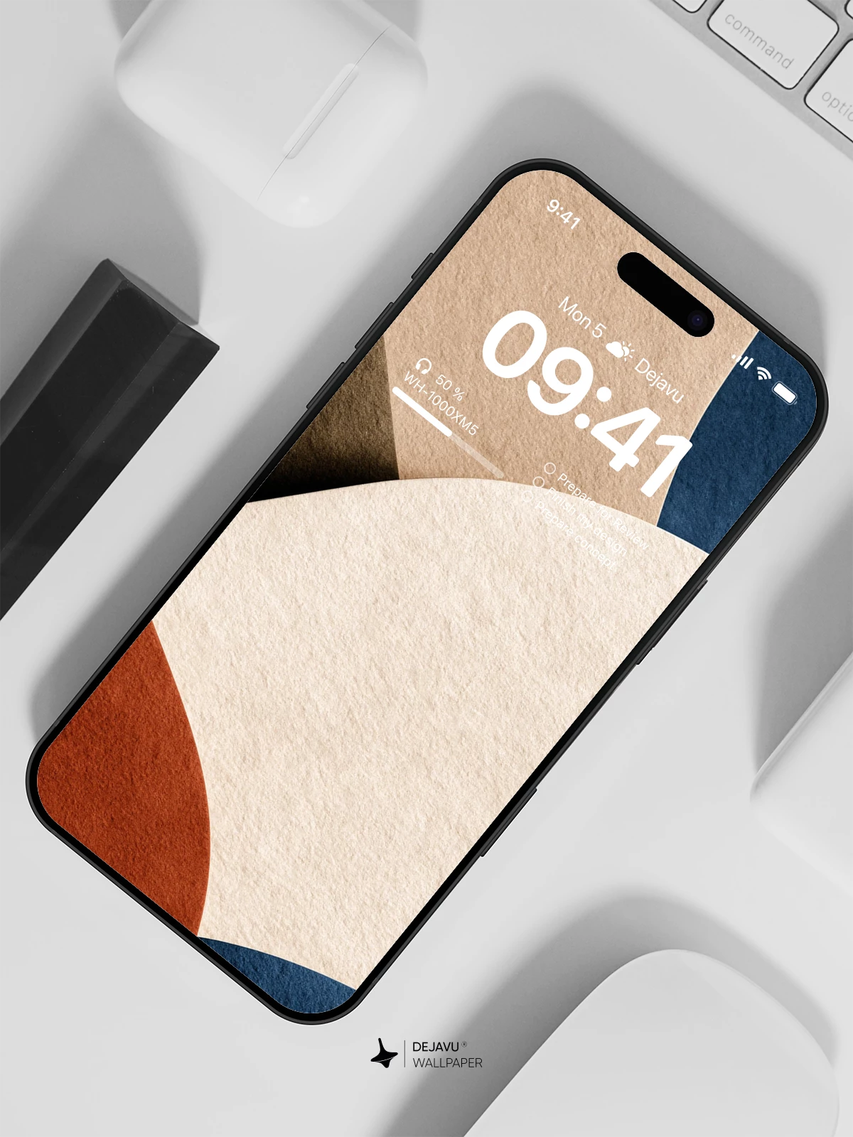 Abstract Color Blocks Wallpaper 4K for iPhone Lock Screen