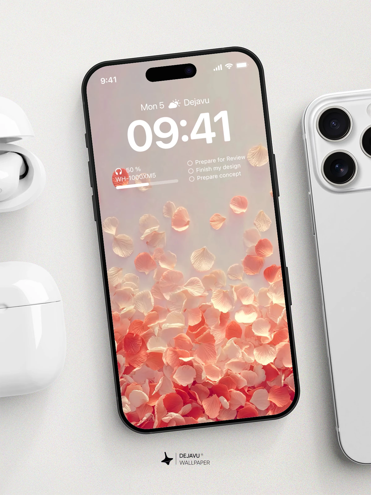 Rose Petals Wallpaper 4K for iPhone Lock Screen