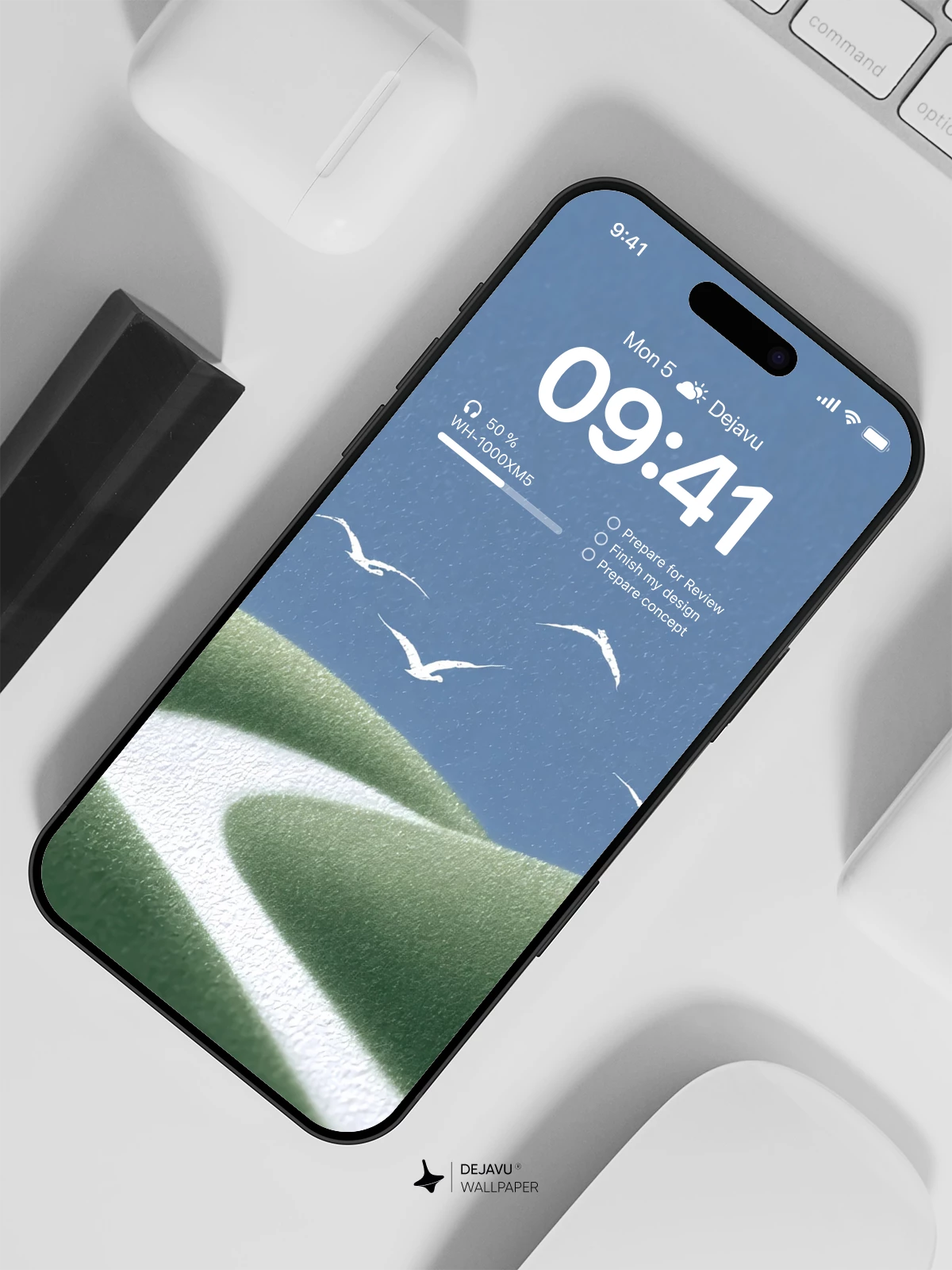 Green Hills Wallpaper 4K for iPhone Lock Screen