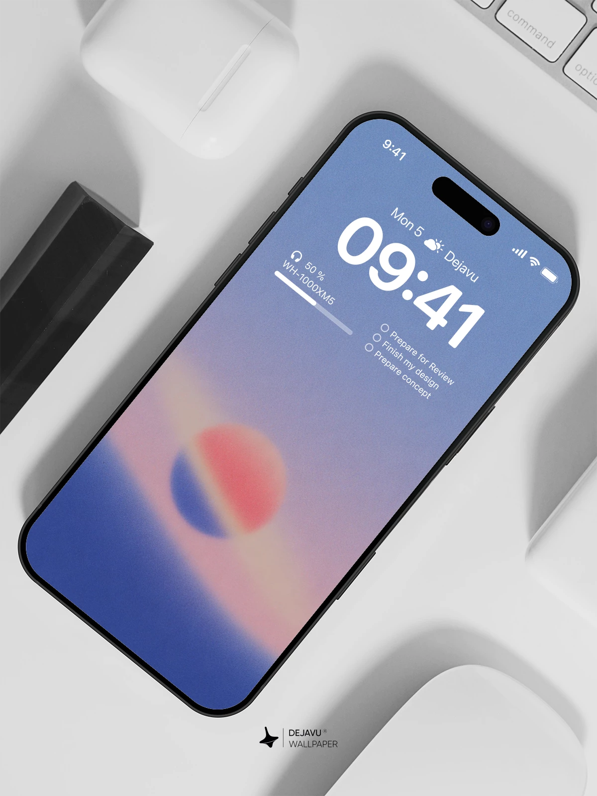 Sunset Gradient Wallpaper 4K for Mobile Background