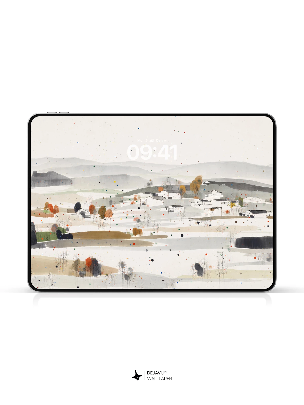 Winter Snow Landscape Wallpaper 4K for iPhone Lock Screen