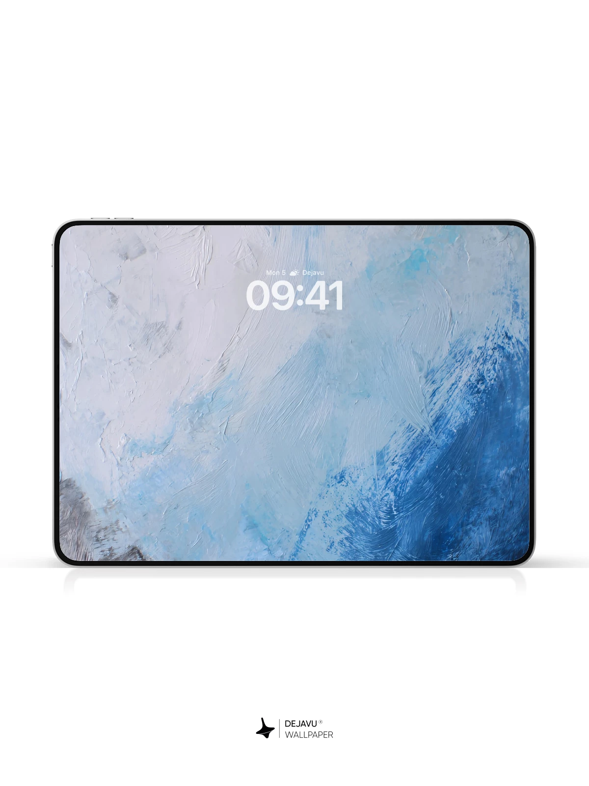Abstract Blue White Gray Wallpaper 4K for iPhone Lock Screen