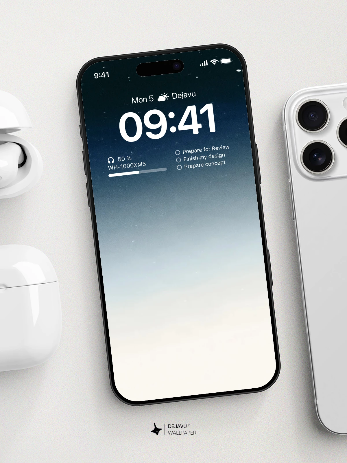 星空渐变壁纸4K for iPhone Lock Screen