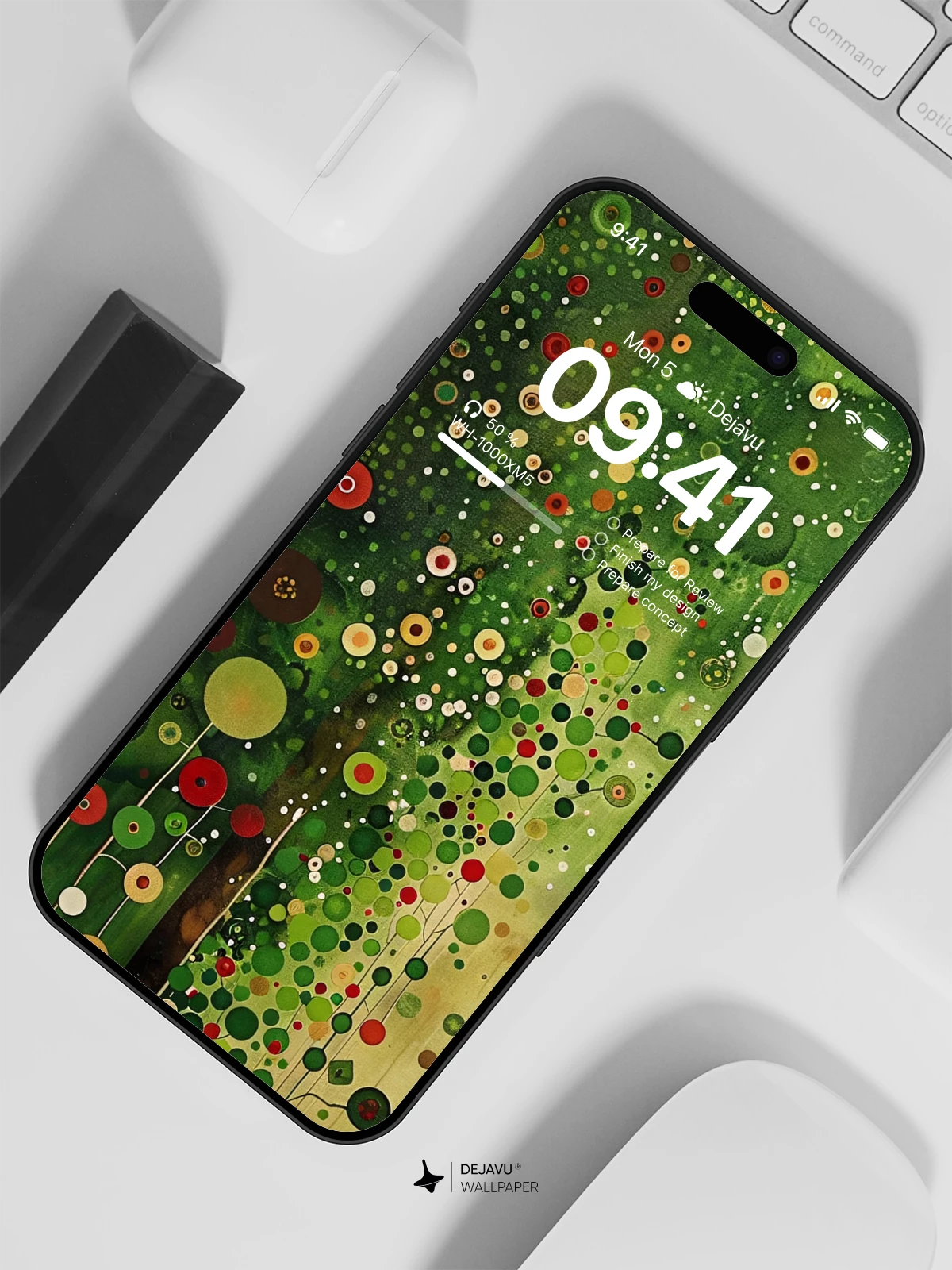 Green Abstract Wallpaper 4K for Mobile Background