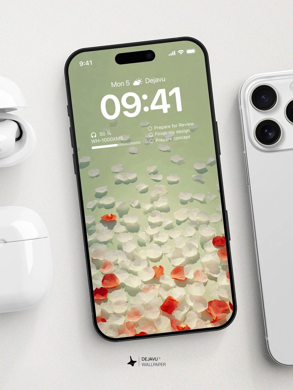 Rose Petals Wallpaper 4K for iPhone Lock Screen
