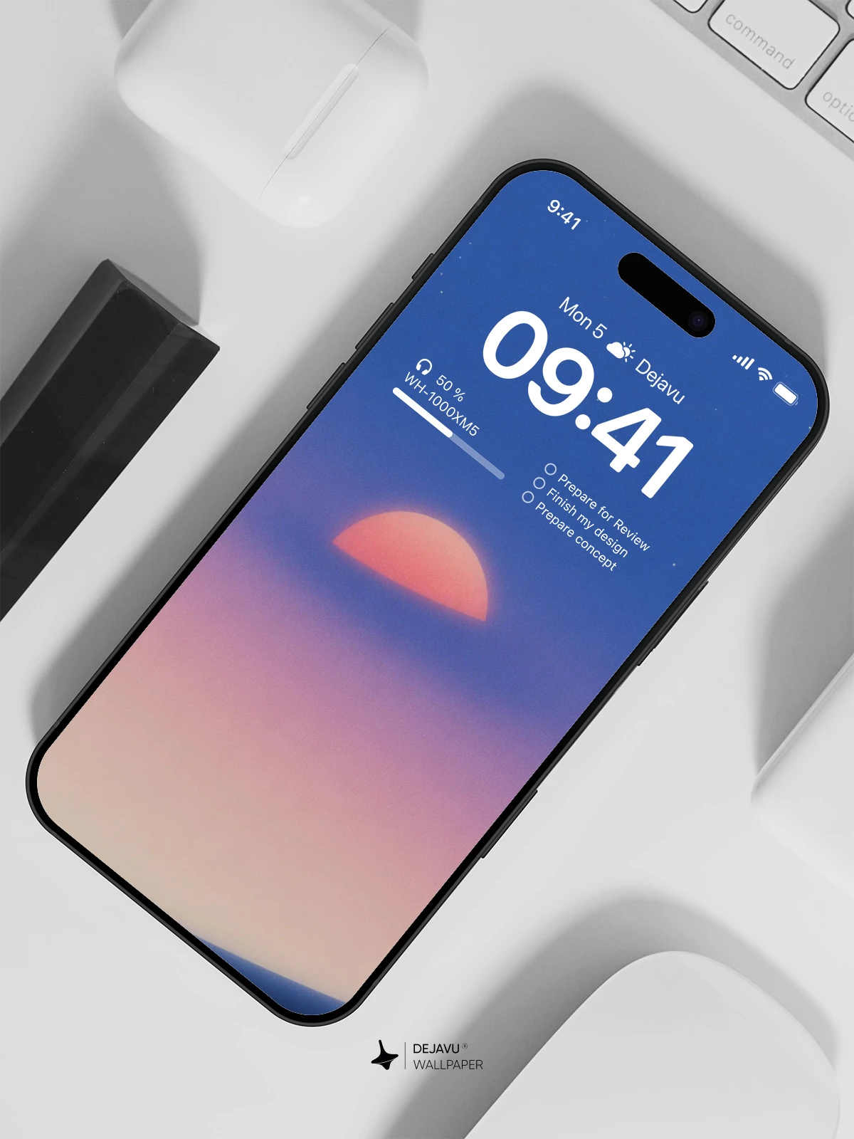 Minimalist Sunset Wallpaper 4K for Mobile Background