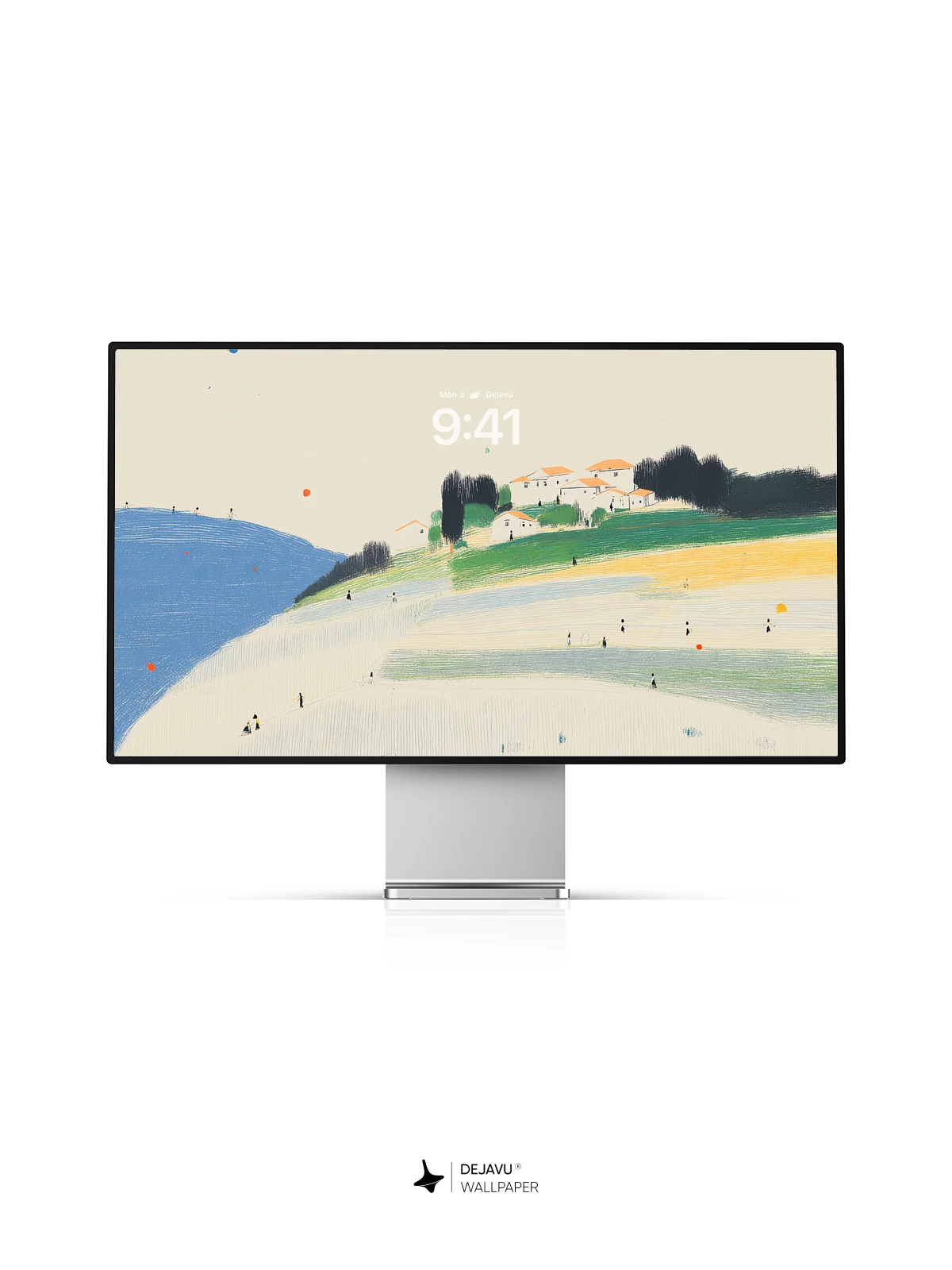 Minimal Coastal Beach Wallpaper 4K for iPhone Lock Screen