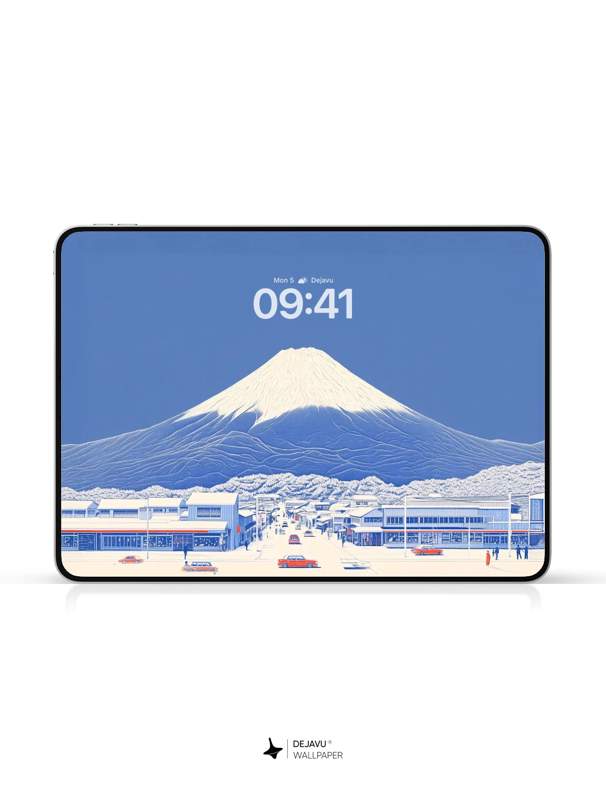 富士山雪景壁纸 4K for iPhone Lock Screen