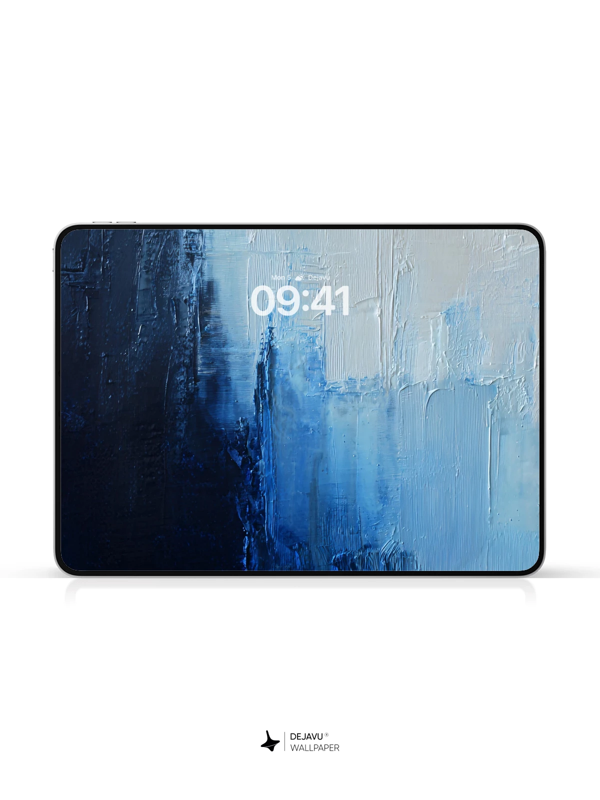 Blue Abstract Wallpaper 4K for iPhone Lock Screen