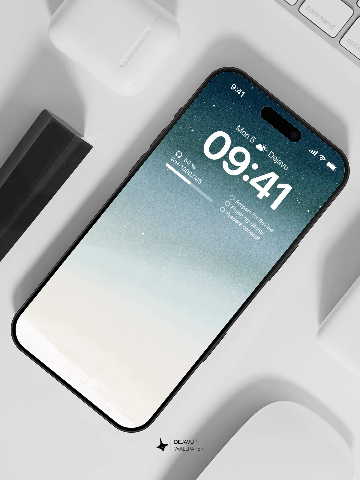 Night Sky Starry Wallpaper 4K for iPhone Lock Screen