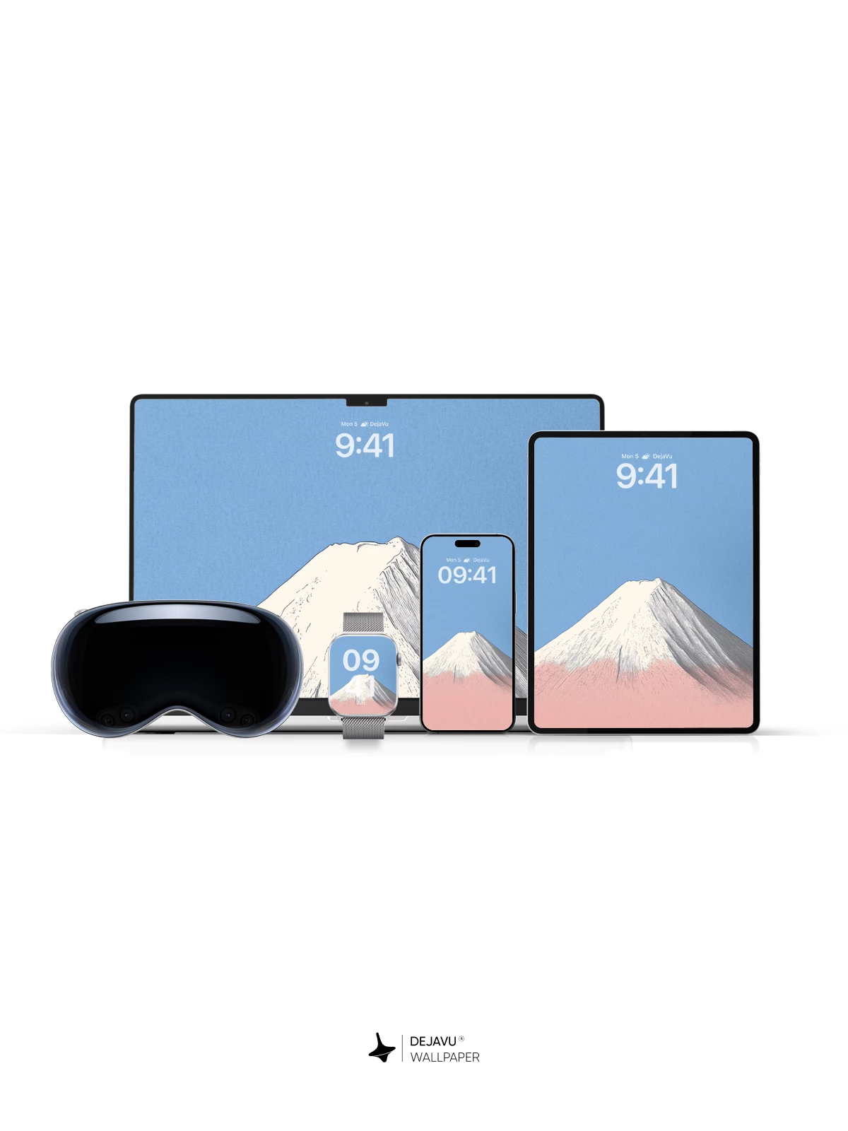 富士山 壁纸 4K iPhone 锁屏