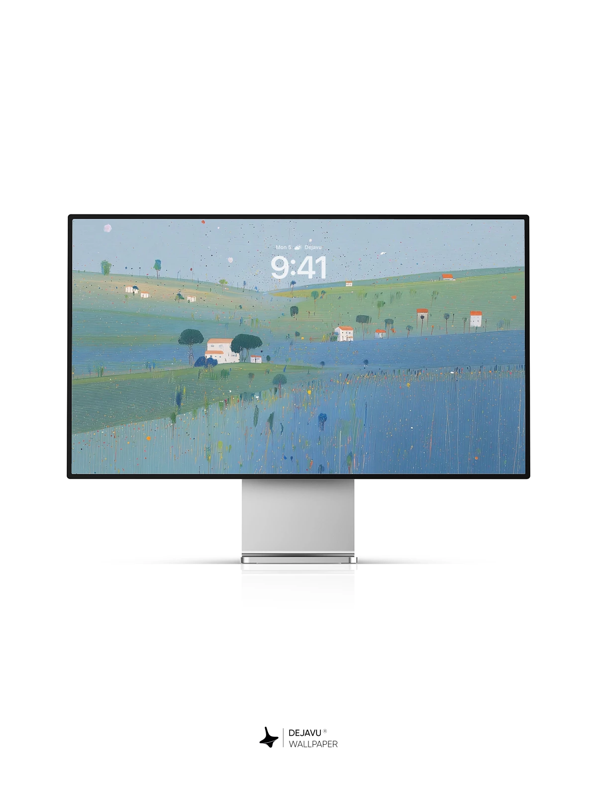宁静田园风光壁纸 4K 用于iPhone锁屏