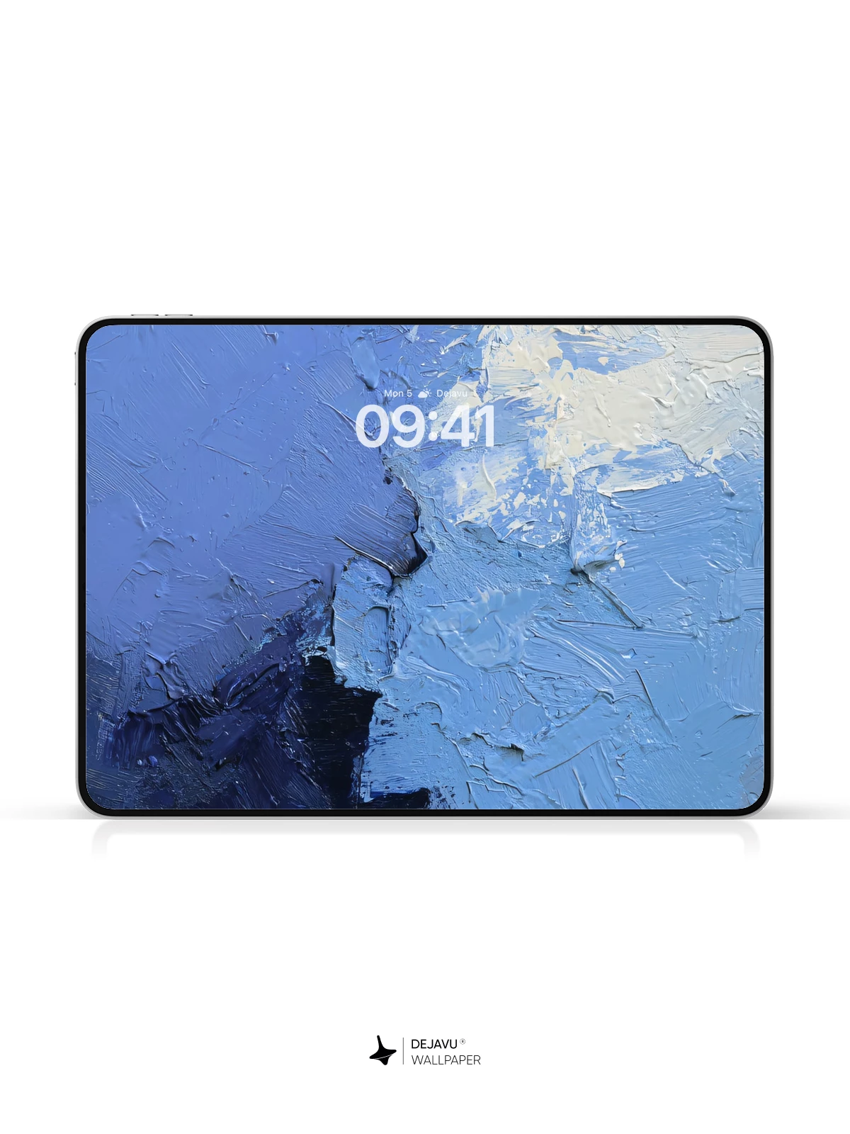 Abstract Blue Texture Wallpaper 4K for iPhone Lock Screen