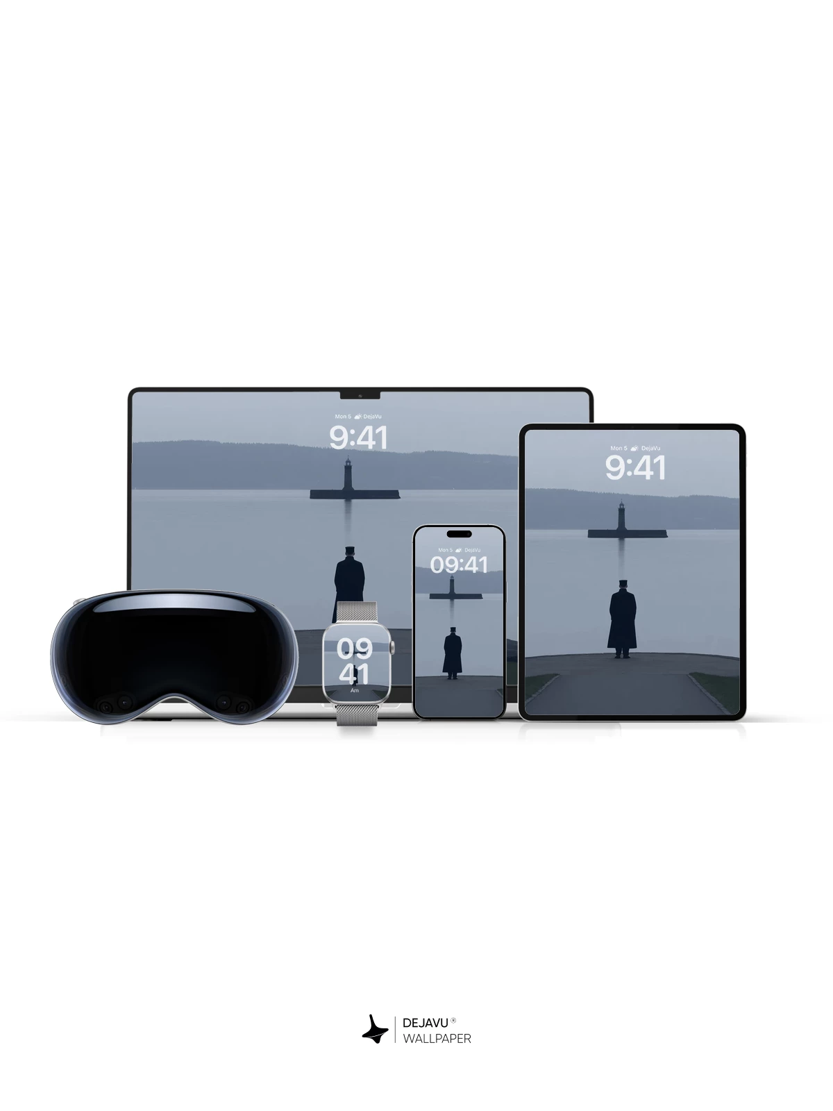 Minimalist Lighthouse Wallpaper 4K AMOLED Display Wallpaper