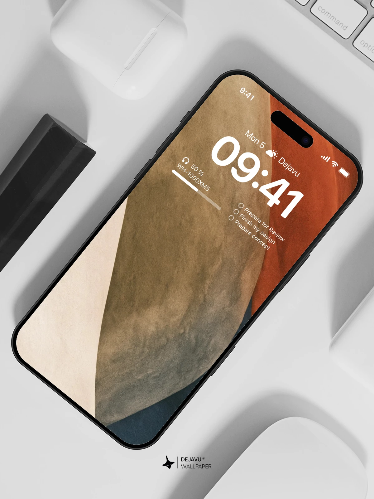Abstract Color Flow Wallpaper 4K for iPhone Lock Screen