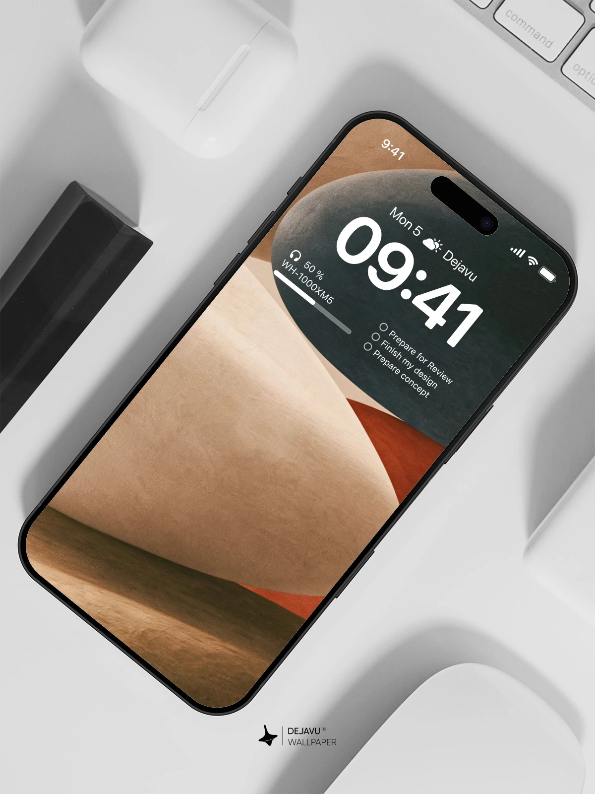 抽象几何壁纸 4K for iPhone Lock Screen