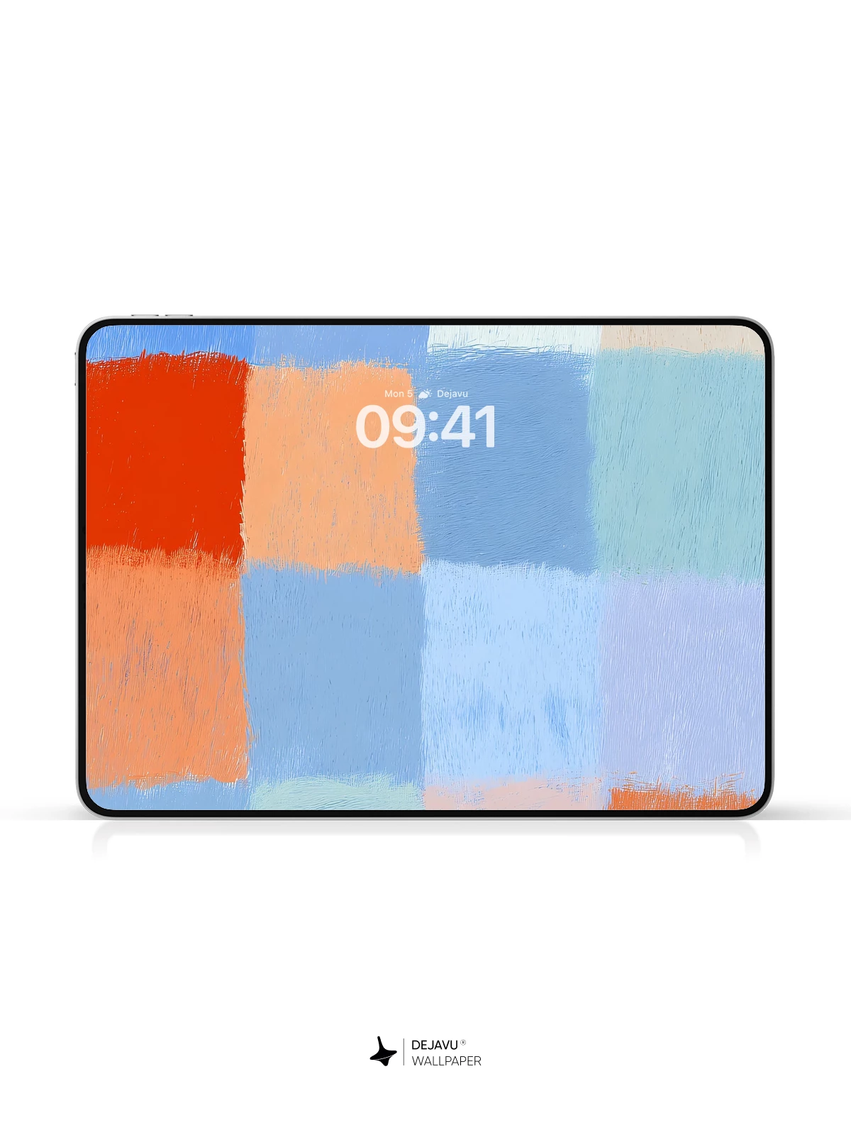 Colorful Grid Wallpaper 4K for iPhone Lock Screen