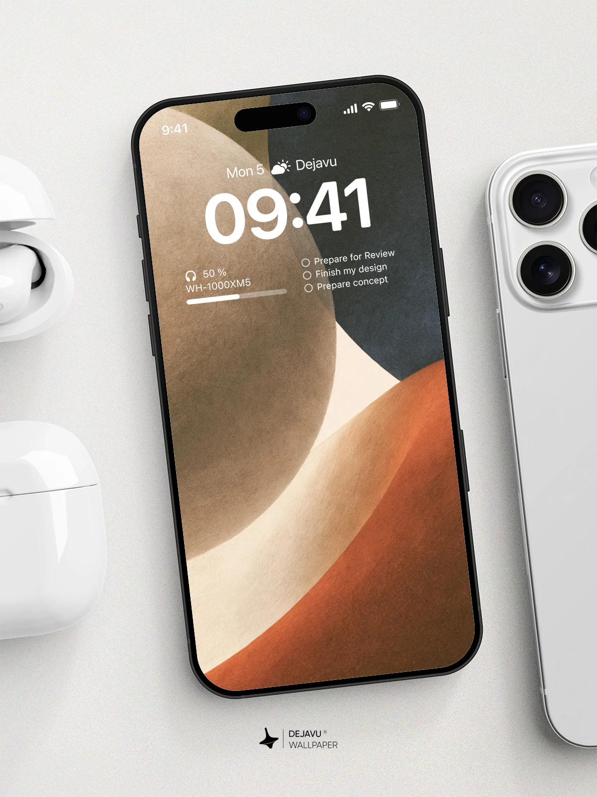 Abstract Geometric Wallpaper 4K for iPhone Lock Screen