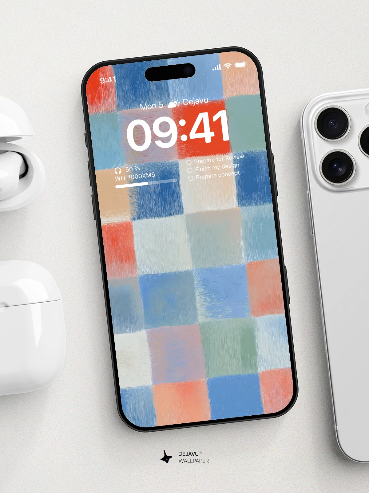 Colorful Abstract Wallpaper 4K for iPhone Lock Screen