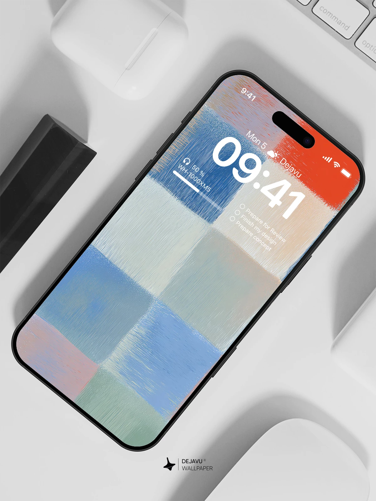Colorful Abstract Wallpaper 4K for iPhone Lock Screen