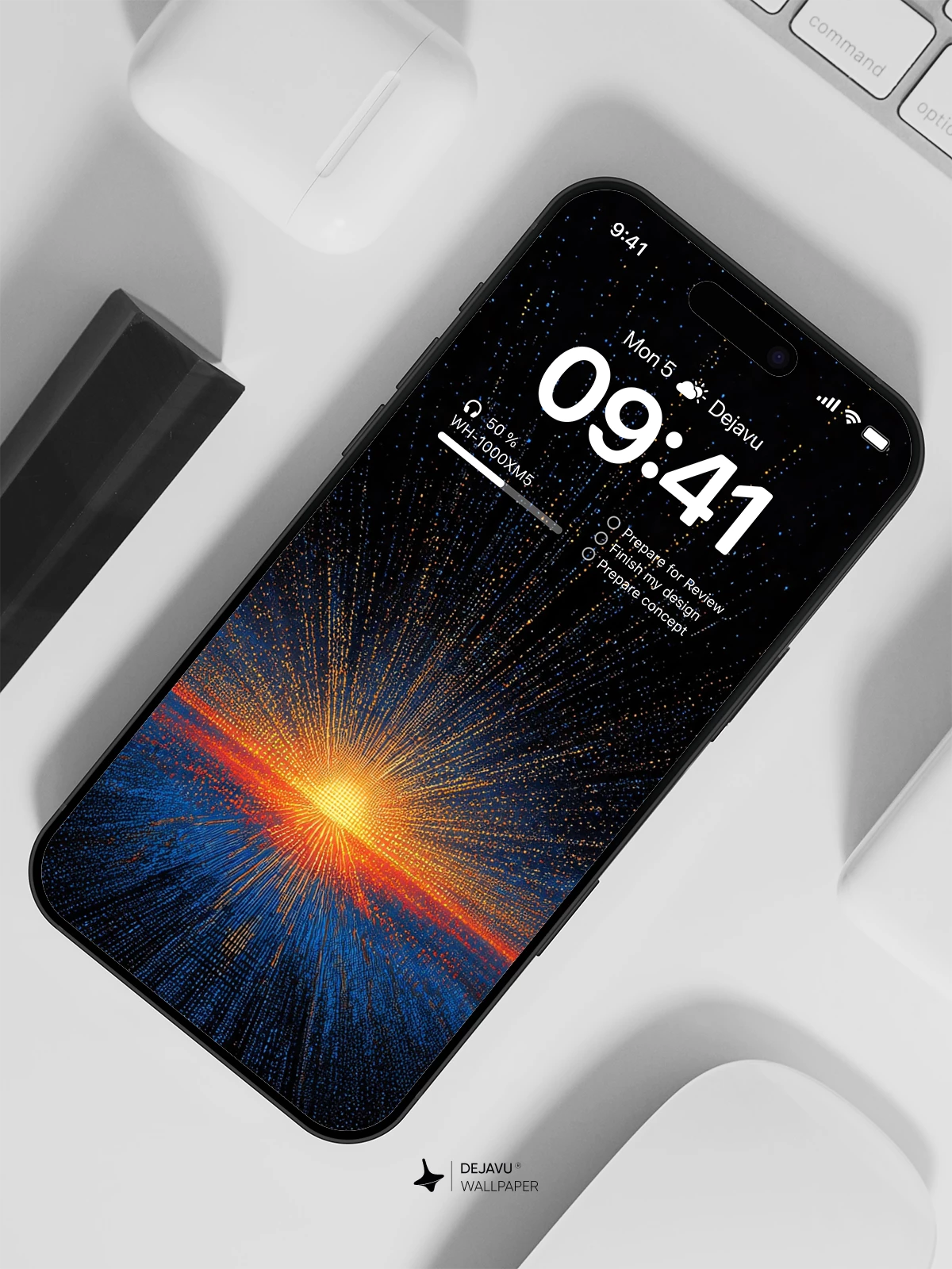 宇宙爆炸壁纸4K iPhone锁屏