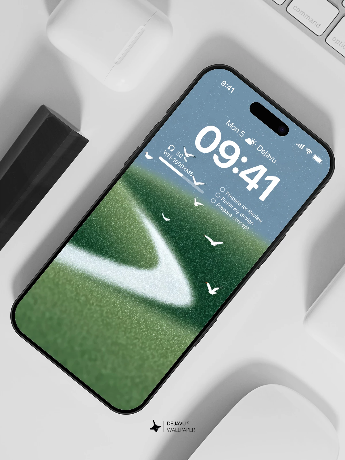 Green Hills Wallpaper 4K for iPhone Lock Screen