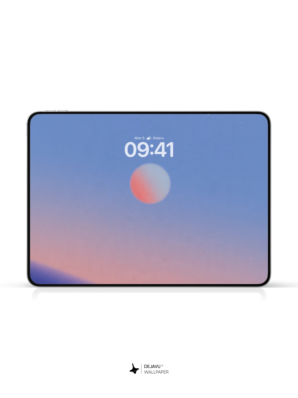 Sunset Moon Wallpaper 4K for iPhone Lock Screen