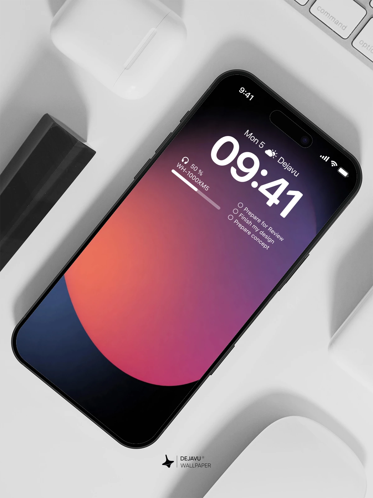 Colorful Gradient Wallpaper 4K for Mobile Background