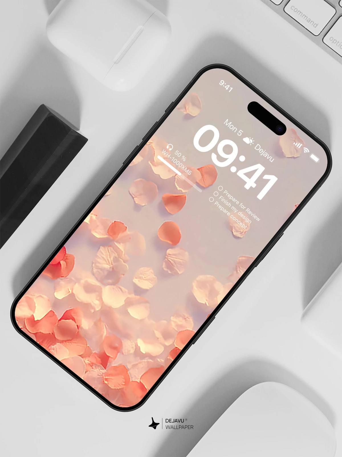 Rose Petals Wallpaper 4K for iPhone Lock Screen