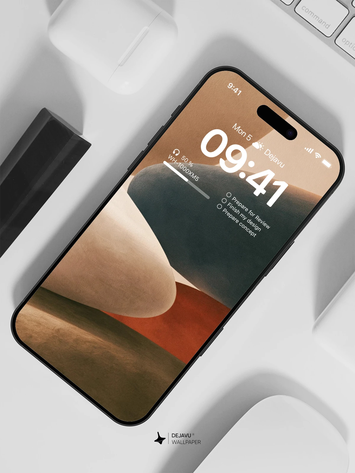 Abstract Shapes Wallpaper 4K for iPhone Lock Screen
