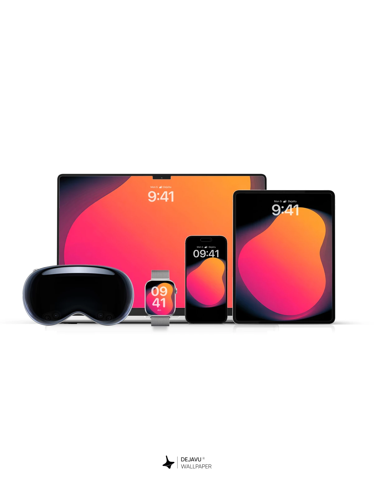 Abstract Gradient Wallpaper 4K for iPhone Lock Screen
