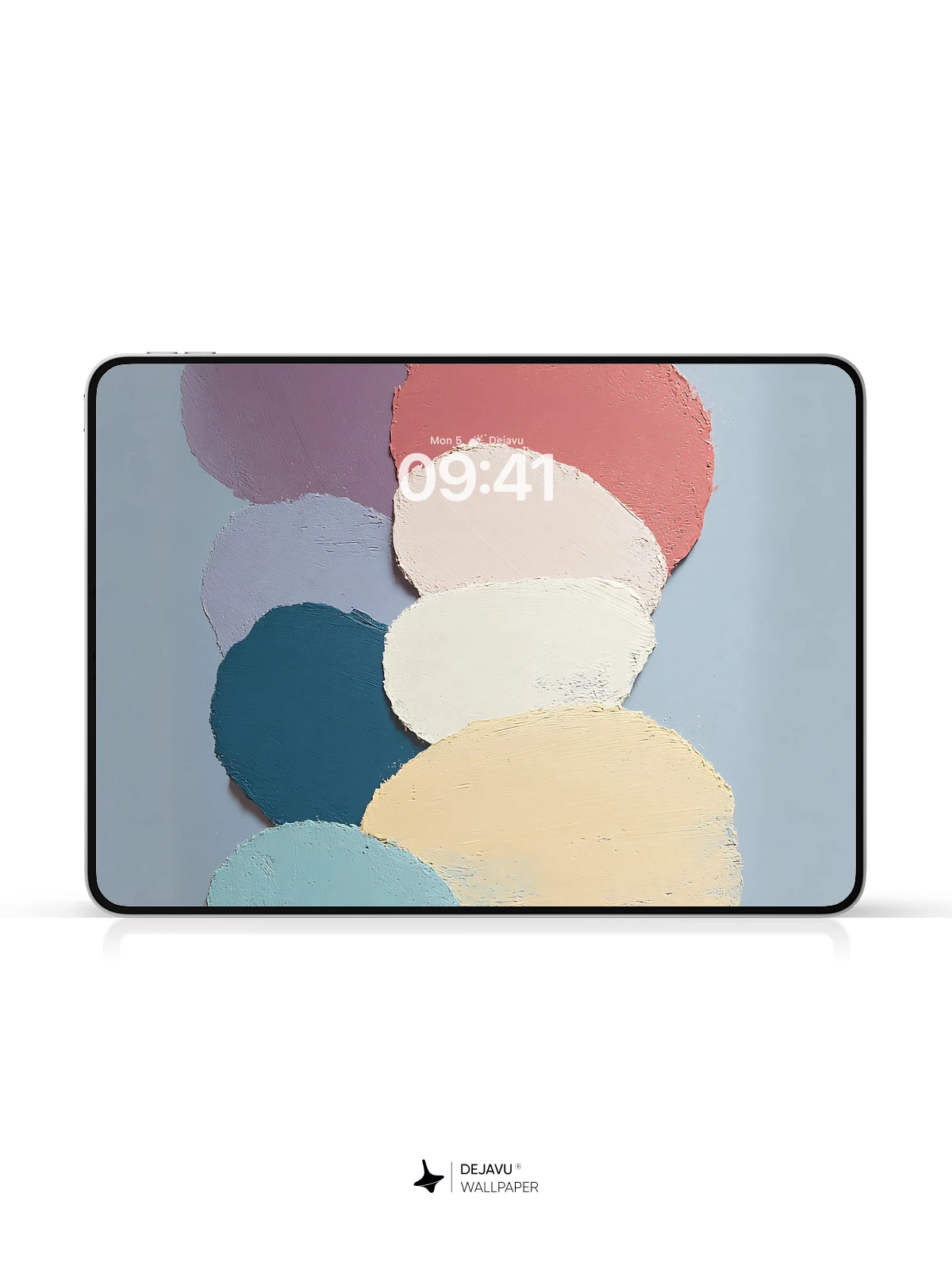 Abstract Pastel Shapes Wallpaper 4K for iPhone Lock Screen