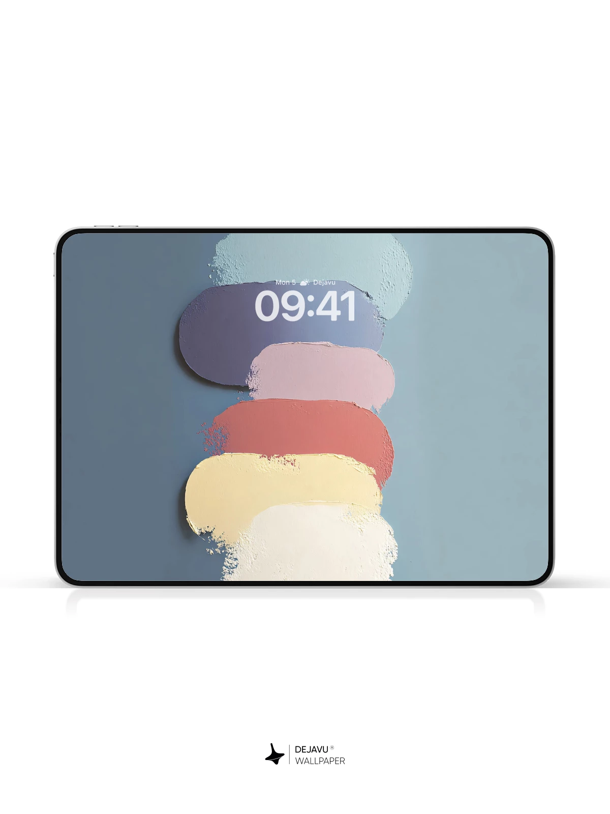 Pastel Color Palette Wall Texture Wallpaper 4K for iPhone Lock Screen