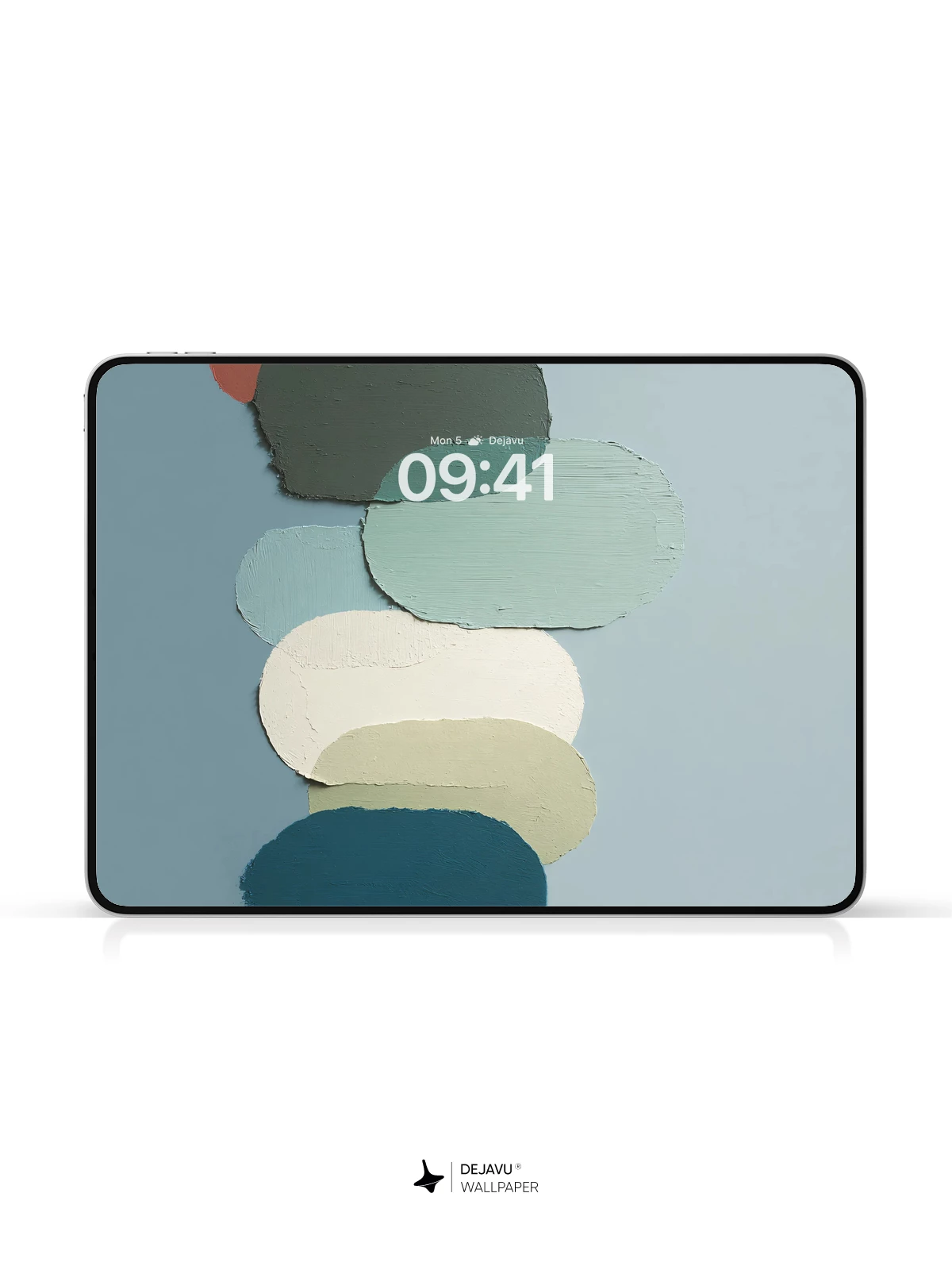 Abstract Pastel Blobs Wallpaper 4K for iPhone Lock Screen
